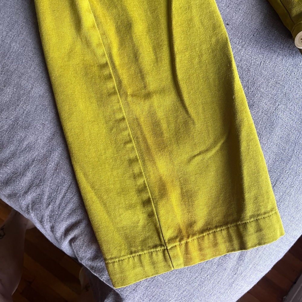 Big Bud Press Long Sleeve Jumpsuit - Yellow - XS - Picture 4 of 5